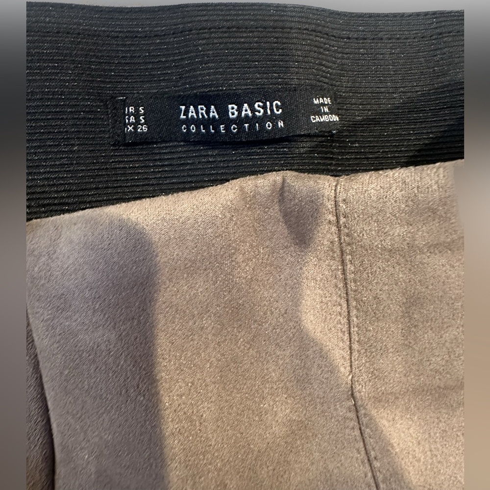 Zara Faux Suede Leggings - Picture 5 of 7